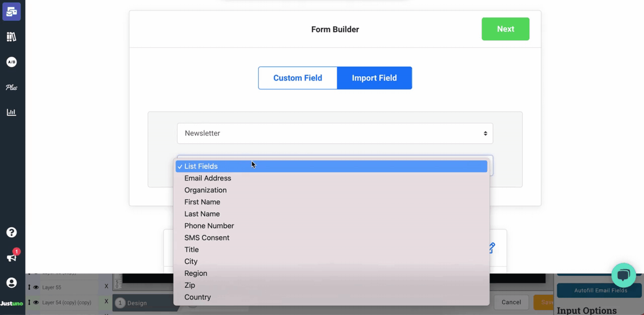 Video walkthrough of adding an SMS consent checkbox