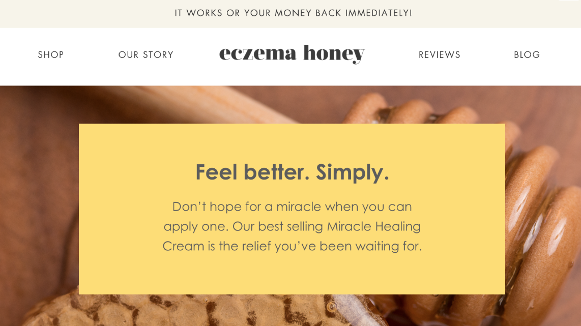 Excema Honey Email