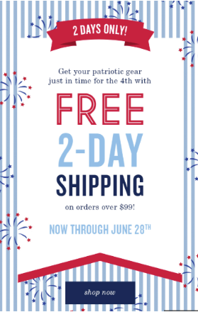 Free Shipping Offer